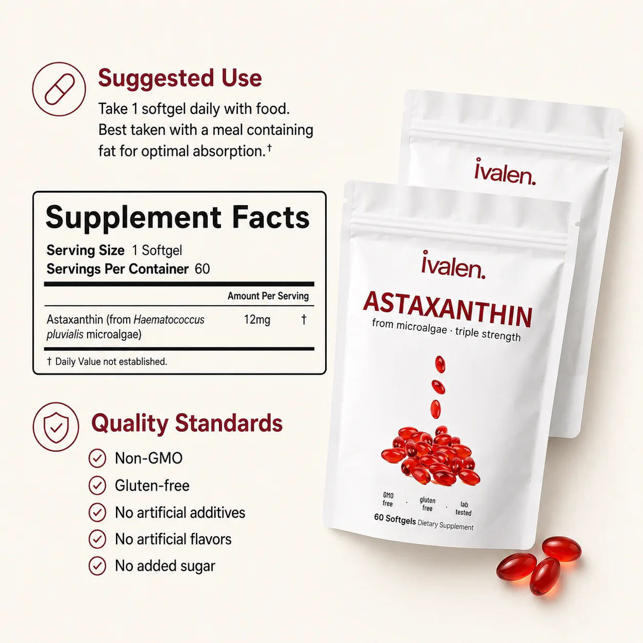 Ivalen Astaxanthin