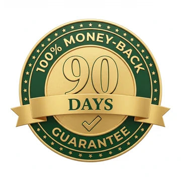 90-day money-back guarantee
